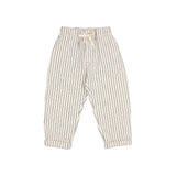 Búho linen stripes pants unico