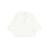Búho linen kurta blouse white