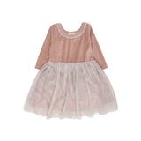 Búho ballet dress rose