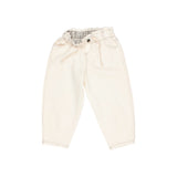 Búho twill girly pants ivory