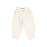 Búho twill girly pants ivory