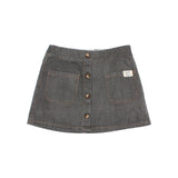 Búho denim skirt grey denim