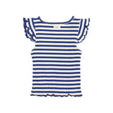 Búho fancy rib t-shirt royal blue