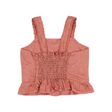 Búho linen top argile