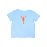 Búho lobster t-shirt provence blue