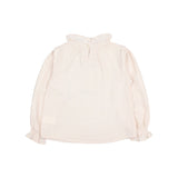 Búho lurex blouse cream pink