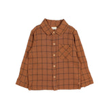 Búho mountain shirt toffee