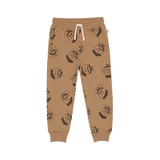 House of Jamie Pocket Sweatpants Camel Moustache