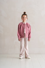 House of Jamie Puff Cardigan Rose