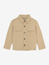 Daily Seven Shirt Jacket Structure Latte Sand