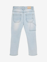 Daily Seven - 2600 Straight Worker Fit Jeans Light Denim Blue