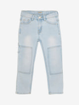 Daily Seven - 2600 Straight Worker Fit Jeans Light Denim Blue