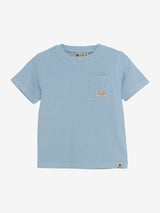 Daily Seven T-shirt Structure Print Ashley Blue