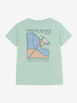 Daily Seven T-shirt Backprint Aqua Foam