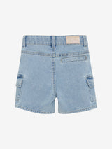 Daily Seven Cargo Denim Shorts Medium Denim