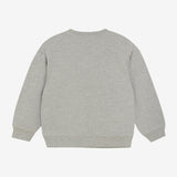Daily Seven Oversized Sweater Artwork Medium Grey Melange