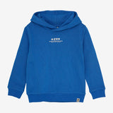 Daily Seven Hoodie Backprint Dusty Kobalt