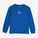 Daily Seven T-shirt Longsleeve Structure Dusty Kobalt