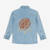 Daily Seven Denim Shirt Backprint Denim