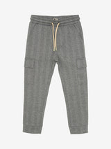 Daily Seven Stripe Cargo Pants Grey