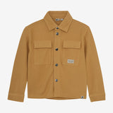 Daily Seven Shirtjacket Structure Light Chestnut