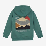 Daily Seven Hoodie Backprint Blue Spruce