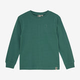 Daily Seven T-shirt Longsleeve Logo Blue Spruce