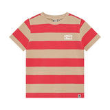 Daily Seven T-shirt Big Stripe Chrysanthemum