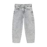 Daily Seven Denim Barrel Fit Light Grey Denim
