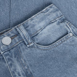 Daily Seven Denim Barrel Fit Pocket Blue Denim