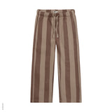 Daily Seven Wide Fit Stripe Almond Brown
