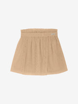 Daily Seven - Tule Skirt Latte Sand