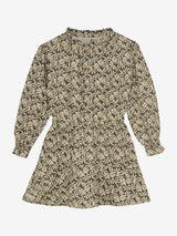 Daily Seven Dress Longsleeve Shiny Flower Phantom