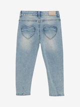 Daily Seven 2500 Mom Fit Heart Pocket Medium Denim