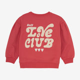 Daily Seven Sweater Brushed Print Baked Apple