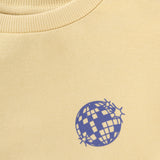 Daily Seven Sweater Print Reed Yellow