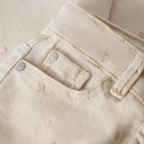 Daily Seven Mom Fit Washed Sandshell