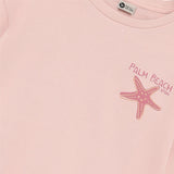 Daily Seven Sweater Backprint Silver Pink