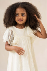 House of Jamie Butterfly Dress Cream