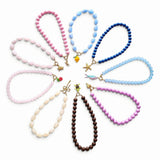 Bruine kralenketting