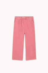 Tinycottons tiny solid woven pant pink