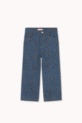 Tinycottons animal print jeans dark blue