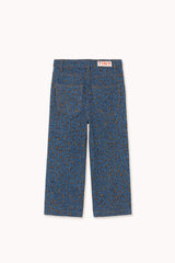 Tinycottons animal print jeans dark blue