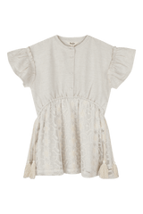 Baje Studio Claudie jurk Off-white