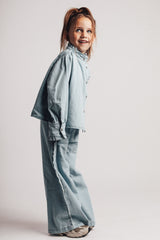 Baje Studio Loja broek Blue denim light