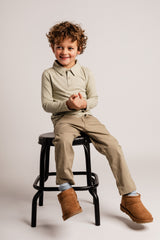 Baje Studio Broc poloshirt Green pistache