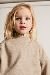 Baje Studio Novill sweater Sand melange multicolor