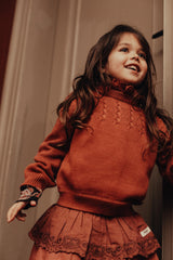 Baje Studio Vallon trui Red maroon