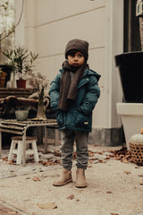 Baje Studio Logan winterjas Blue vintage