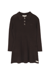 Baje Studio Norez jurk Brown choco